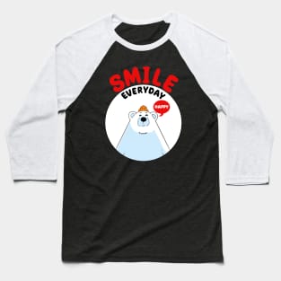 Smile Everyday Baseball T-Shirt